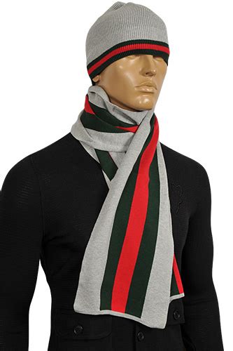 gucci hat and scarf set men's|original Gucci silk scarf.